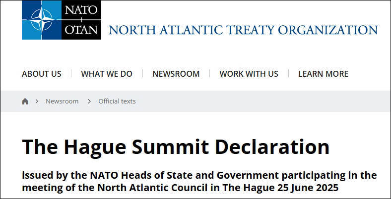 南美解杯_美媒：西班牙带头拒绝南美解杯，北约联合宣言只好耍起文字游戏