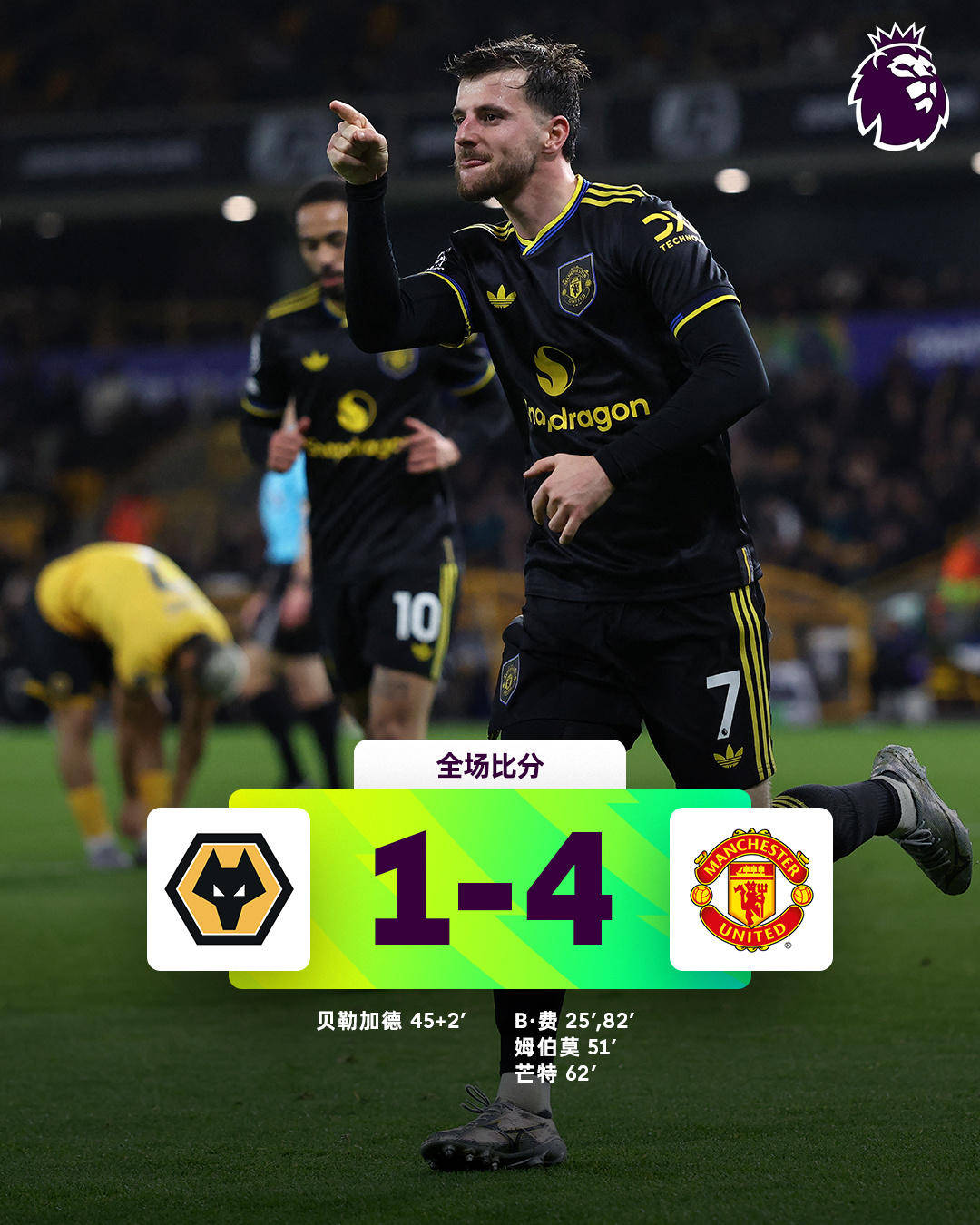 申请皇冠信用網代理
_热闻|B费一传两射造两大神迹申请皇冠信用網代理
！曼联客场4-1大胜狼队升至英超第六