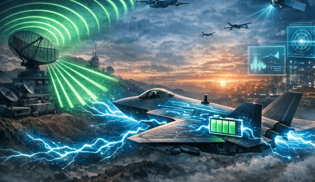 体育皇冠信用网_用敌军雷达波体育皇冠信用网,给自己的隐身战机“充电”?中国黑科技颠覆电子战